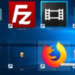 How to reduce desktop icon sizes on windows 10