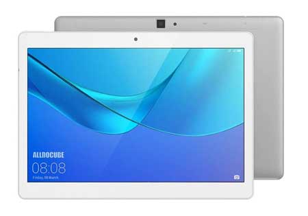 ALLDOCUBE-M5X-Tablet,-10-inch-HD-Dispaly,4GB-RAM,64GB-ROM,Android-8,WiFi、Bluetooth,2MP-5MP-Camera,White