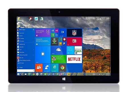 Fusion5-Ultra-Slim-Windows-Tablet-PC--(Full-Size,-Intel-Quad-core,-5MP-and-2MP-Dual-Cameras,-HDMI,-Bluetooth,-Windows-10-Home-Tablet-Computer)-(64GB)