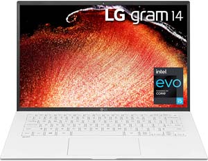 LG-Gram-14Z90P---14-inch-WUXGA-(1920x1200)-Ultra-Lightweight-Laptop,-Intel-evo-with-11th-gen-Core-i5-1135G7-CPU-,-8GB-RAM,-256GB-SSD