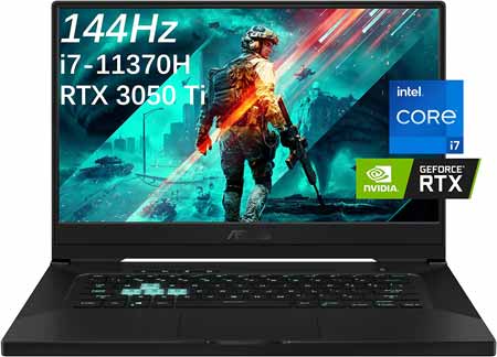 ASUS-TUF-Dash-F15-Ultra-Slim-15-Gaming-Laptop,-144Hz-FHD,-Intel-i7-11370H(Up-to-4