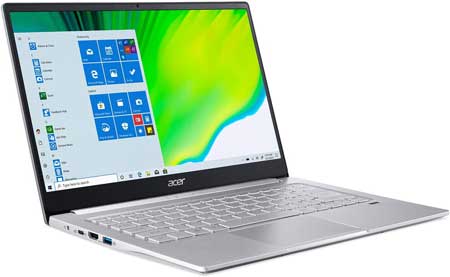 Acer-Swift-3-Thin-&-Light-Laptop,-14-Full-HD-IPS,-AMD-Ryzen-5-4500U-Hexa-Core-Processor-with-Radeon-Graphics,-8GB-LPDDR4,-256GB-NVMe-SSD