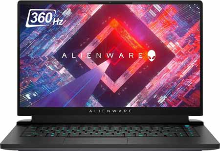 Alienware-M15-R5-Gaming-Laptop,-15-inch-FHD-360Hz-1ms-Display,-AMD-Ryzen-R9-5900HX-(Beats-Core-i7-11800H),-32GB-DDR4-RAM,-1TB-NVMe-SSD,-NVIDIA-GeForce-RTX-3070