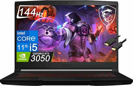 MSI-GF63-15-Thin-FHD-144Hz-Gaming-Laptop-(Intel-i5-11400H,-16GB-RAM,-512GB-PCle-SSD,-Geforce-RTX-3050-4GB)
