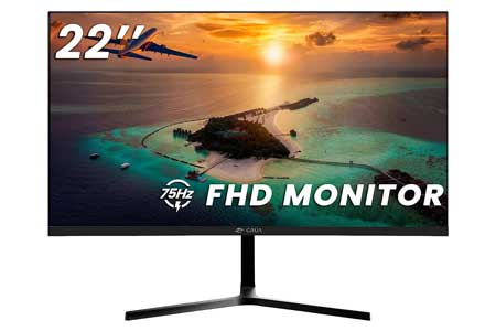 CRUA-22-Inch-Monitor,-FHD(1920x1080P)-75HZ-VA-Desktop-Computer-Monitor