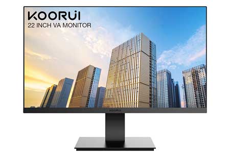 KOORUI-22-Inch-Computer-Monitor,-FHD-1080P-Desktop-Display
