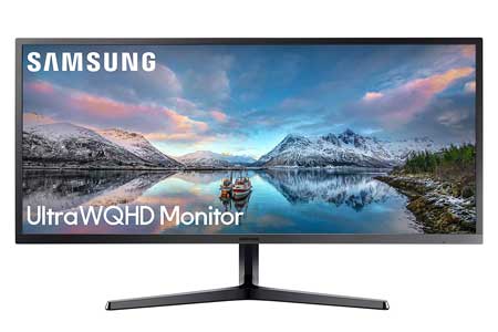SAMSUNG-34-Inch-SJ55W-Ultrawide-Gaming-Monitor-(LS34J550WQNXZA)-–-75Hz-Refresh
