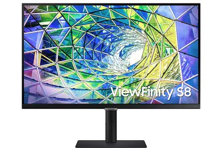 SAMSUNG-S80A-Computer-Monitor,-27-Inch-4K-,-Vertical-,-USB-C-,-HDR10