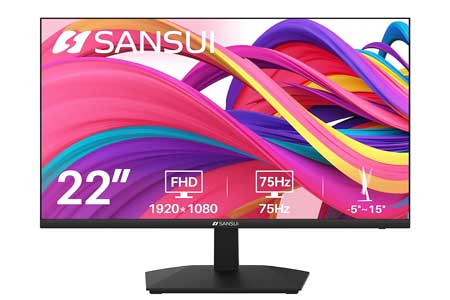 SANSUI-Monitor-22-inch-1080p-FHD-75Hz-Computer-Monitor