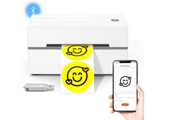 MUNBYN-Bluetooth-Thermal-Shipping-Label-Printer,-130B-4x6-Wireless-Label-Printer