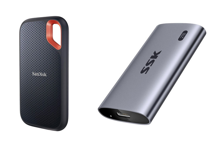 External SSDs for Handling Large Files