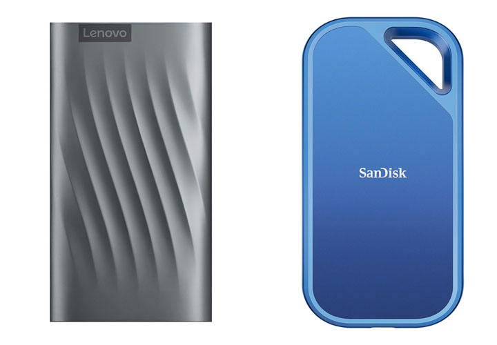 External SSDs with Password Protection