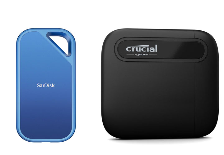 Laptop external solid state drives