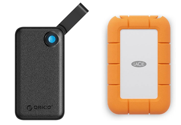 Two 500GB External SSDs