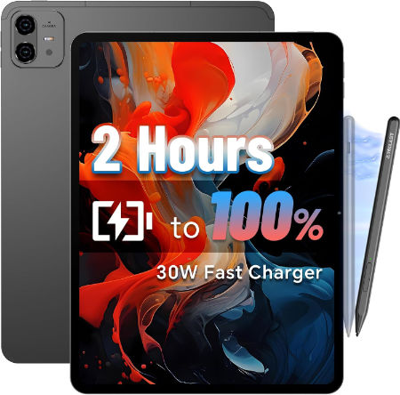 TECLAST Artpad Pro 12.7 4G Android15 Tablet, 20GB+256GB Drawing Stylus